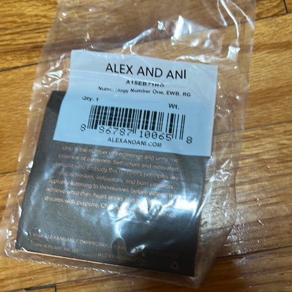 Alex & Ani Numerology # 1 - Charm Bracelet - Picture 4 of 4